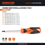 Destornillador Punta Torx T30 Hamilton Profes Imantado Dtx30 - Imagen 5