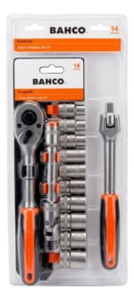 Juego Tubos Crique 13pz Enc 1/2 Herramienta Bahco Pla005-rs Naranja