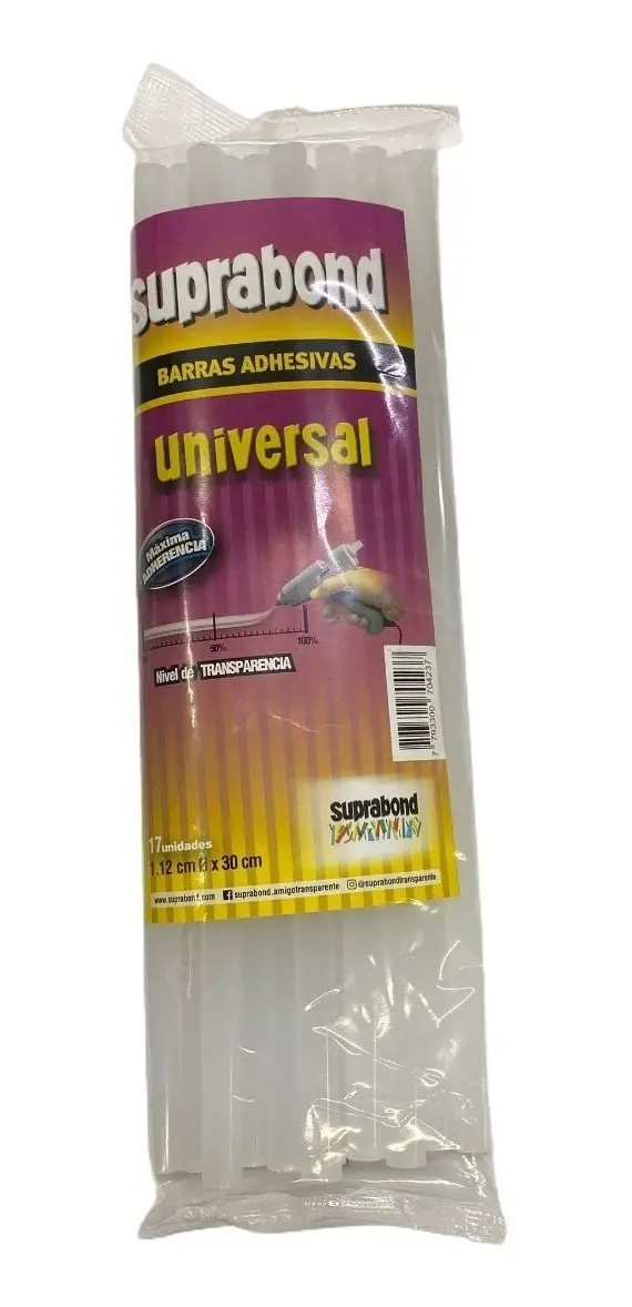 Barras Suprabond Gruesas Universal Pistola 500g 17 Unidades