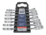 Set Llaves Combinadas Cortas Bremen 7 Pz 10 Al 19 Mm 7778 Plateado - Imagen 2