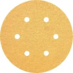 Set De 5 Lijas Para Lijadora Rotoorbital Bosch 150mm Grano 240 Con Abrojo Cod: 2608605091 - Imagen 2