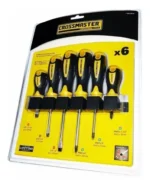 Set Kit Juego Destornilladores 6 Piezas Crossmaster 9940994 - Imagen 7