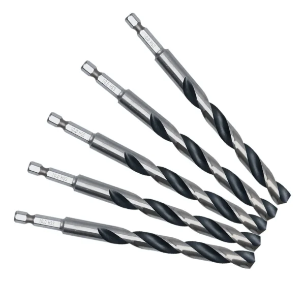Juego De Mechas Acero Rapido Bosch Metal 10mm X 5 Unid Hexag