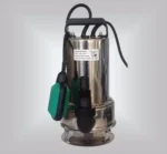 Bomba Sumergible De Acero Inox Desagote De Aguas Sucias 750w Plateado - Imagen 2