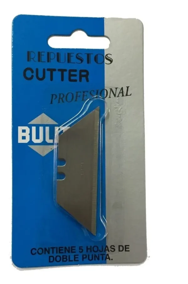 Hojas De Repuesto X 5 P/ Cutter Profesional Serie 800 Bulit