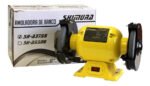 Amoladora De Banco Profesional Shimura 3/4 Hp + 2 Piedras Amarillo - Imagen 3