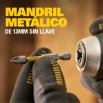 Taladro Atornillador 13mm Stanley Carg Y Bat 20v Brushless - Imagen 6