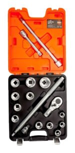 Juego De Tubos Bahco Slx17 3/4'' 17 Pzas Bocallaves Milimet. - Imagen 2