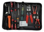 Kit Herramientas Combinadas Electricista Ja Des8809 12 Pcs Negro