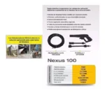 Hidrolavadora Alta Presión Nexus 1400w 110/b Autostop + Acc Amarillo/negro 50 - Imagen 4