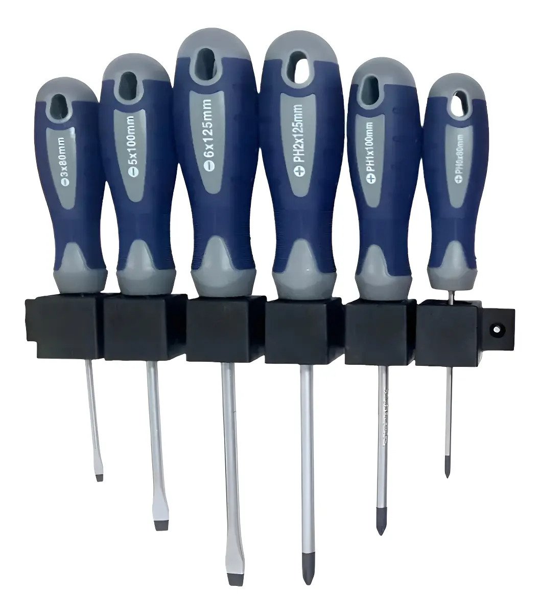 Set Destornilladores Bremen 6pz Phillips Plano 6230 Set Destornilladores Bremen 6pz Phillips Plano 6230 - Imagen 1