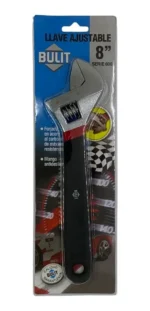 Llave Francesa Ajustable 8 200mm Cro Vanadio Bulit Pza Aj8 - Imagen 4