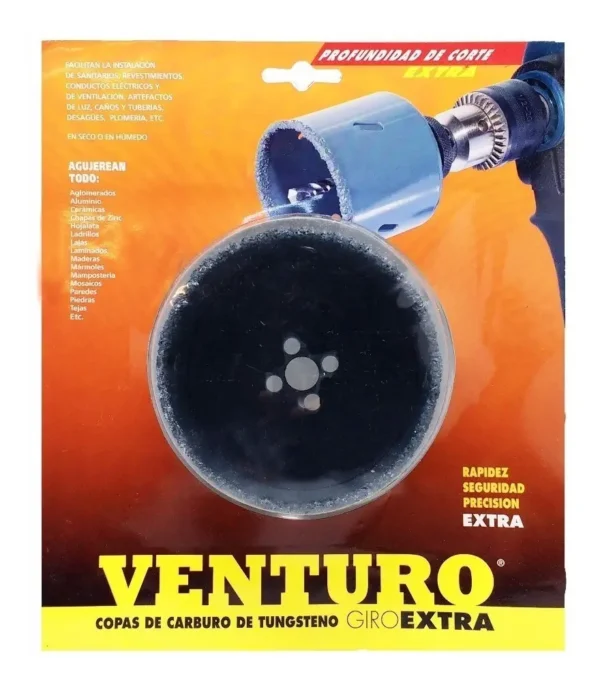 Mecha Sierra Copa Carburo Tungsteno G/ Extra 103mm Venturo
