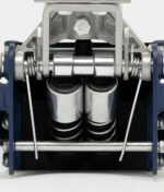 Crique Carro Doble Piston Perfil Bajo Ext Largo Pedal Bremen - Imagen 2