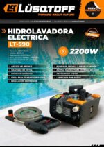 Hidrolavadora Alta Presion Lusqtoff 2200w T/ Annovi Cigueñal Negro 50 Hz - Imagen 5
