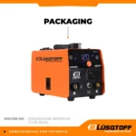 Soldadora Inverter Lusqtoff Sml120-8d Dual Mig Flux 120amp Naranja - Imagen 4