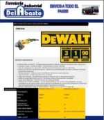 Amoladora Angular Dewalt 9 PuLG. 230mm 2400w Dwe4559 Amarillo 50 Hz - Imagen 2
