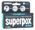Superadhesivo Suprabond 2 Componentes Con Acero En Polvo Gris