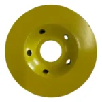 Muela Diamantada Doble Hilera 100mm Patroll Amarilla Aliafor Amarillo - Imagen 2