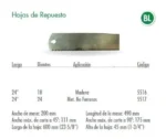 Hoja De 600mm Ingletadora (24 Dtes.) P/ Met No Ferros 5517 Plateado - Imagen 3