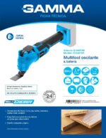 Sierra Multicortadora Oscilante 20v Gamma G12407 Sin Bateria - Imagen 3