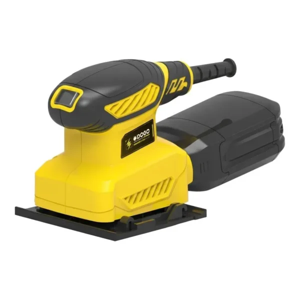 Lijadora Orbital Eléctrica 240w C/accesorios 110x100mm Dogo Amarillo 50/60 Hz