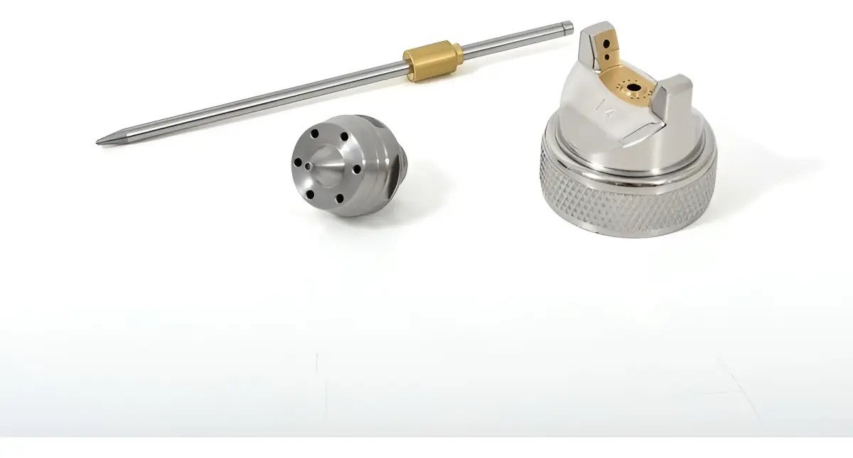 Repuesto Pistola Pintar Hamilton Kit Pico Boquilla 1,4 Mm. Plateado Repuesto Pistola Pintar Hamilton Kit Pico Boquilla 1,4 Mm. Plateado - Imagen 1