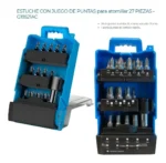 Set Juego Puntas Gamma Atornillador Estuche Kit De 27pz - Imagen 2
