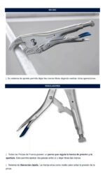 Pinza Fuerza Chapista Curva Regulable Bremen 10 Pul 7808 - Imagen 6