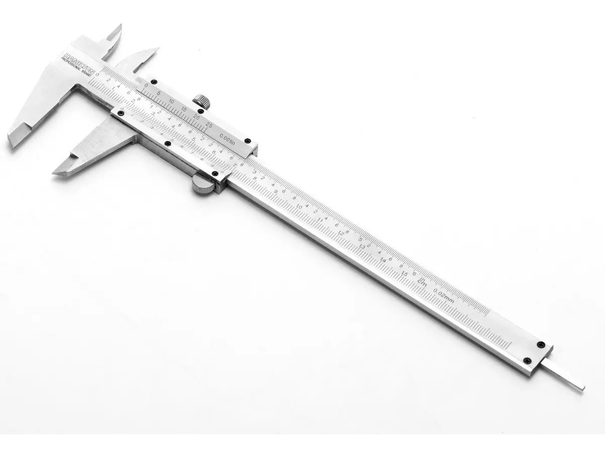 Calibre Mecanico Acero Inox 150mm Pulgad/mm Hamilton C20 Calibre Mecanico Acero Inox 150mm Pulgad/mm Hamilton C20 - Imagen 1