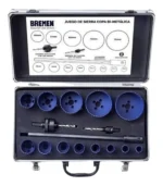 Juego De Sierras Copa Bi-metalicas 16 Piezas Bremen 6672