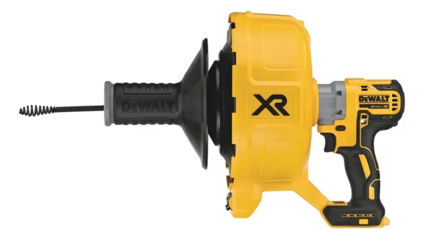 Máquina Destapa Cañerias Inalámbrico Dewalt 20vmax Dcd200b Amarillo