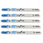Hojas De Sierra Caladora X 5 Unid. Bosch T118g Para Metal - Imagen 3