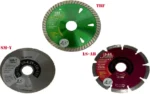 Discos Diamantados Aliafor Porcelanato Combo 115mm X 3 Rojo 0 Mm - Imagen 2
