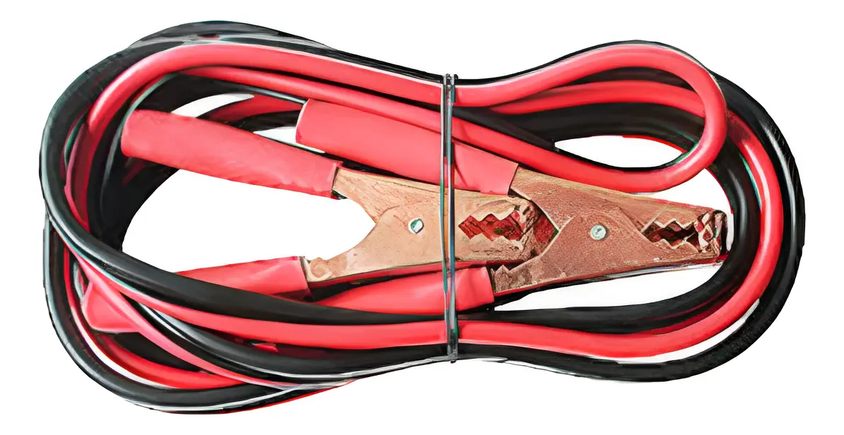Cables Puente Bateria 250amp Auto 3,66 Mts Stanley 79-031a Cables Puente Bateria 250amp Auto 3,66 Mts Stanley 79-031a - Imagen 1