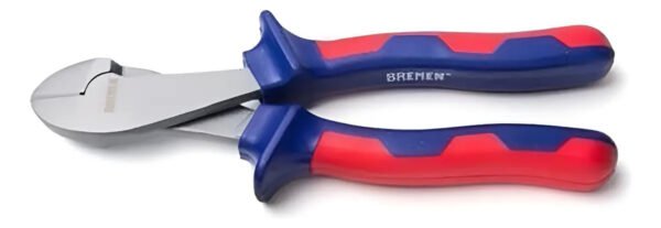 Alicate De Corte Oblicuo 7 PuLG Cuerda De Piano Bremen 6339 Azul/rojo Alicate