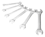 Set Llaves Fijas Crossmaster Doble Boca X6 Pzs 1/4 - 1 PuLG Plateado