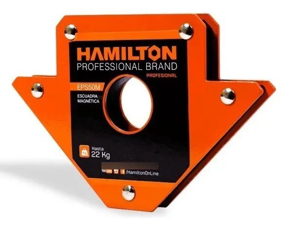 Escuadra Soporte Magnetico Hamilton 11kg Para Soldar Eps25m