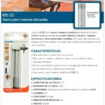 Kit Hoja Sierra Ms52 Dremel Caladora Moto Saw X5 Madera Moto Saw - Imagen 2