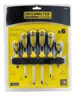 Set Kit Juego Destornilladores 6 Piezas Crossmaster 9940994 - Imagen 4