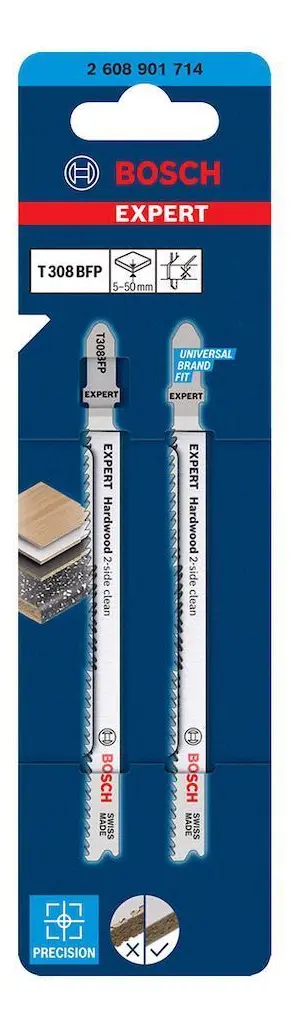 Hoja De Sierra Expert Hardwood Clean T308bfp Bosch