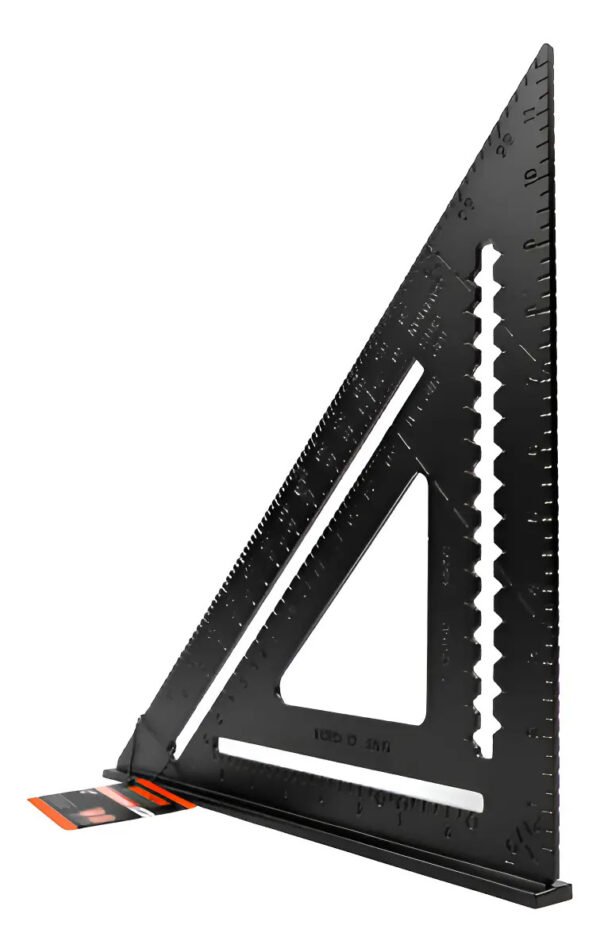 Escuadra Aluminio Multiangulo Con Sombrero 12 Pulgadas Ea305 Negro