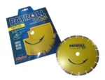 Disco Diamantado Segmentado Patroll Aliafor 180mm Pys-7 Amarillo - Imagen 2