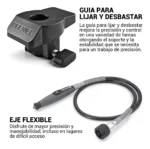 Minitorno Dremel 130w Serie 3000 30 Accesorios + Aditamentos 50 Hz/60 Hz 130 W - Imagen 6