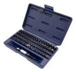 Juego De Puntas 1/4 Bremen 5787 Torx Tamper Phillips 67 Pzas