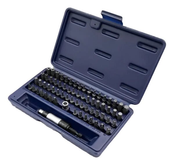 Juego De Puntas 1/4 Bremen 5787 Torx Tamper Phillips 67 Pzas
