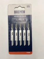 Hojas De Sierra Caladora T X 5 Unid. Bremen 5370 Para Metal - Imagen 2