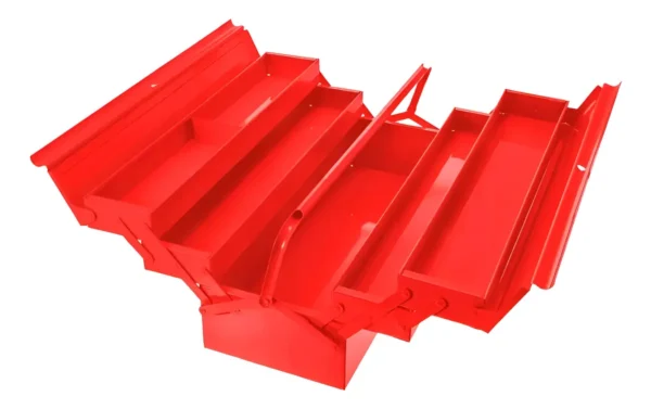 Caja De Herramientas Metalica Fuelle 53x20x20 Cm Rojo Bahco Rojo