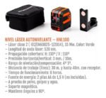 Nivel Láser Hamilton Hnl100 Verde 30m Mas Kit Compatible - Imagen 4