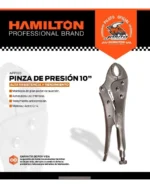 Pinza De Fuerza O Pinza Perro 10 PuLG. 250mm Hamilton App100 - Imagen 2